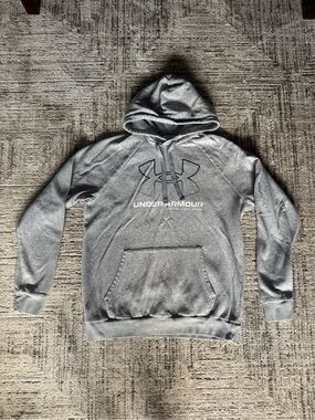 Under Armour Gray Hooded Sweatshirt